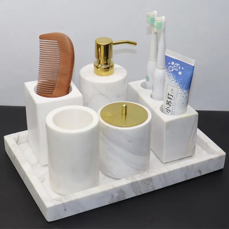 Soap Making Diy Kit - 1pc materiale in marmo nordico accessori