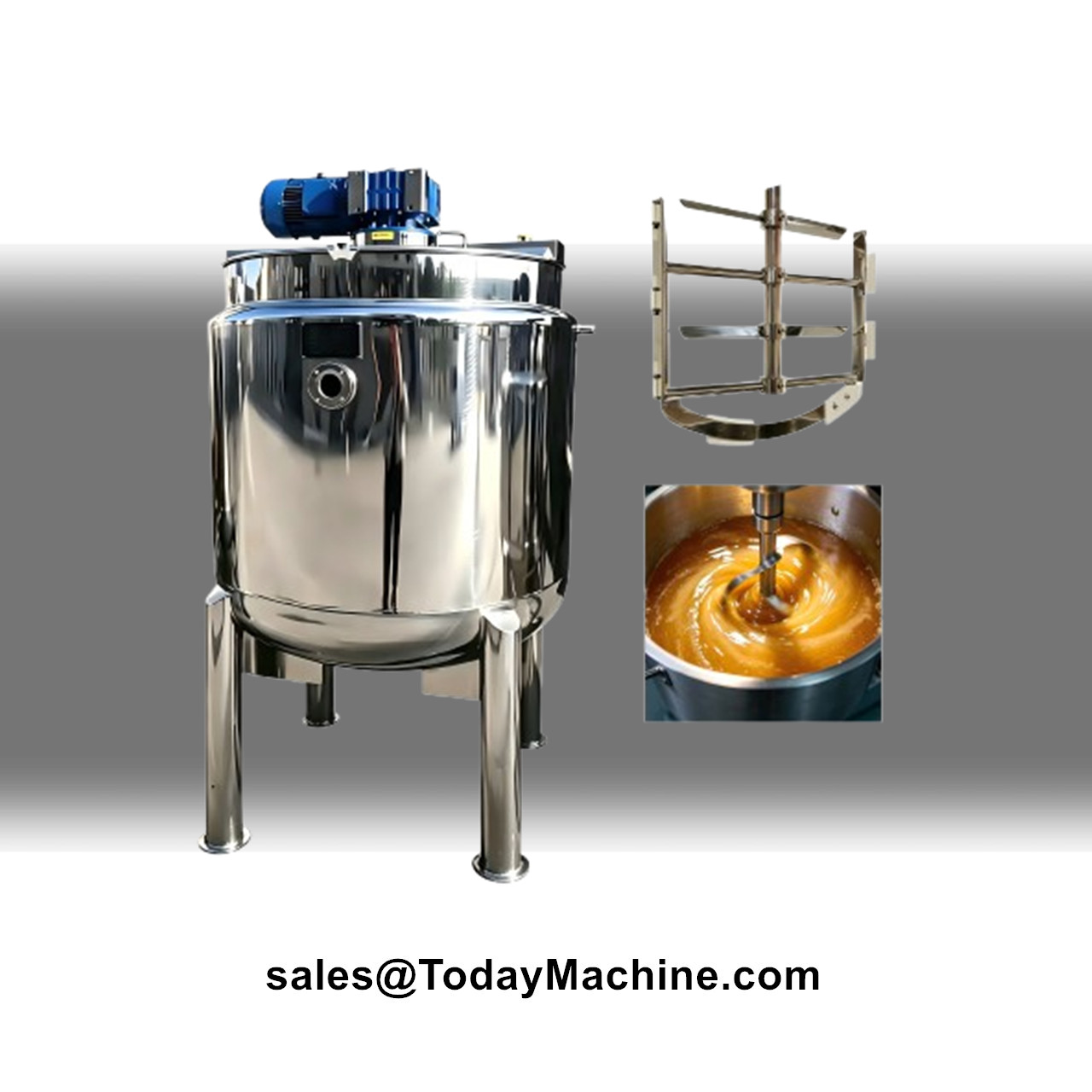 Soap Making Ins - Serbatoio di Miscelazione in Acciaio Inox,
