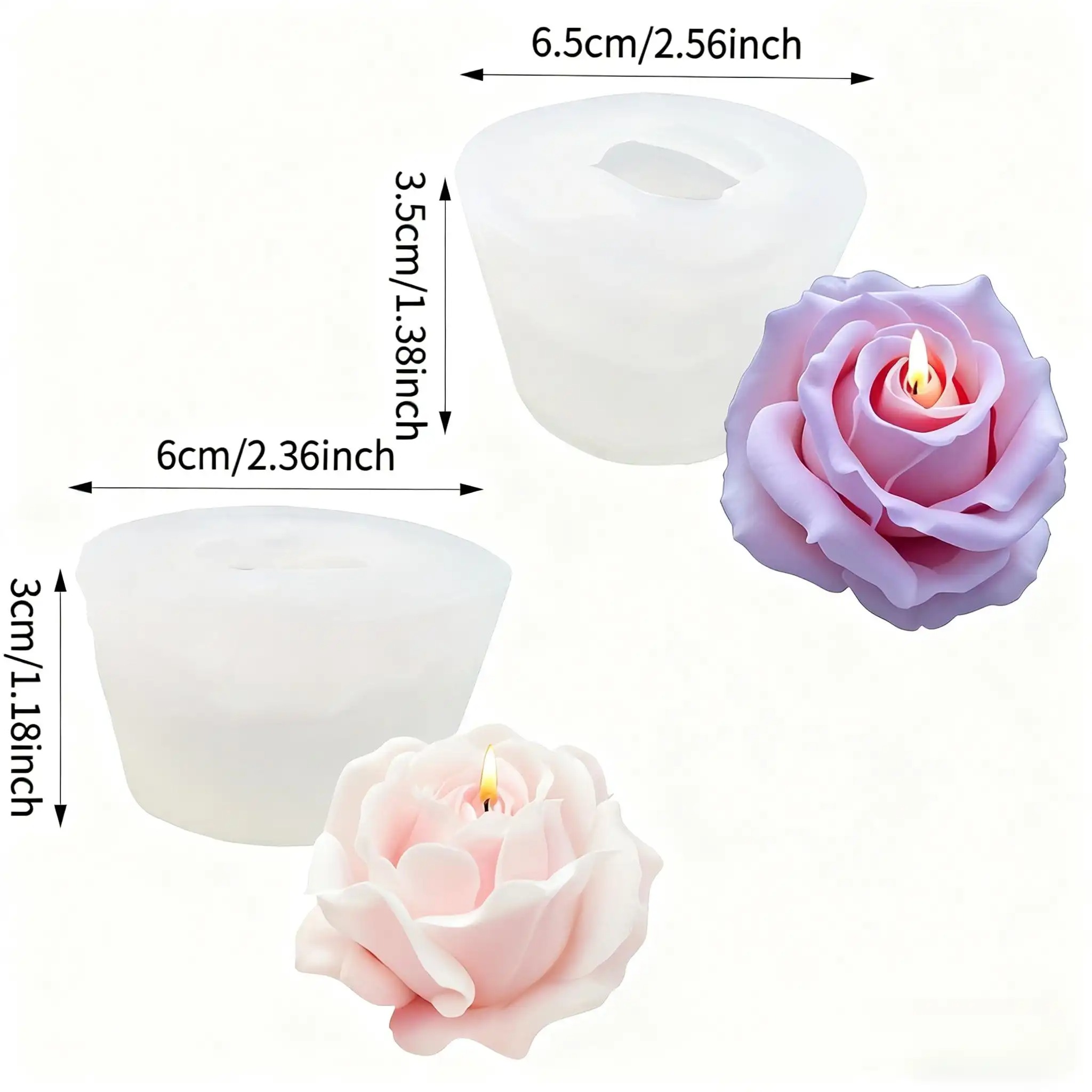 Set da 2 stampi in silicone a  - Soap Making Gifts recensione e prezzo