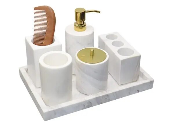 1pc materiale in marmo nordico - Soap Making Diy Kit recensione e prezzo