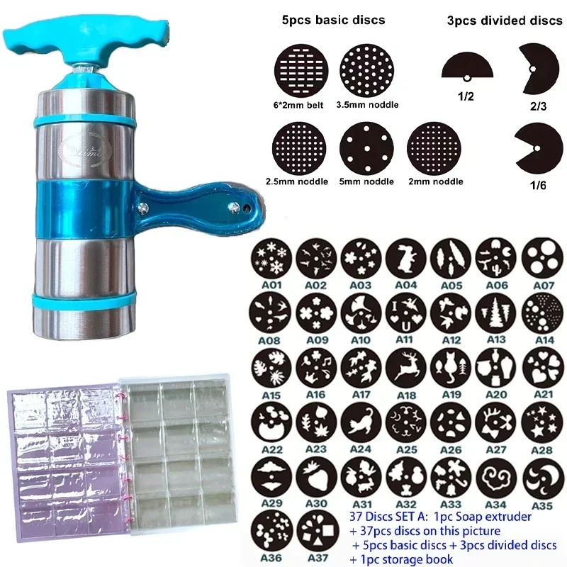Dischi per estrusore di sapone - Soap Making Kit For Beginners recensione e prezzo