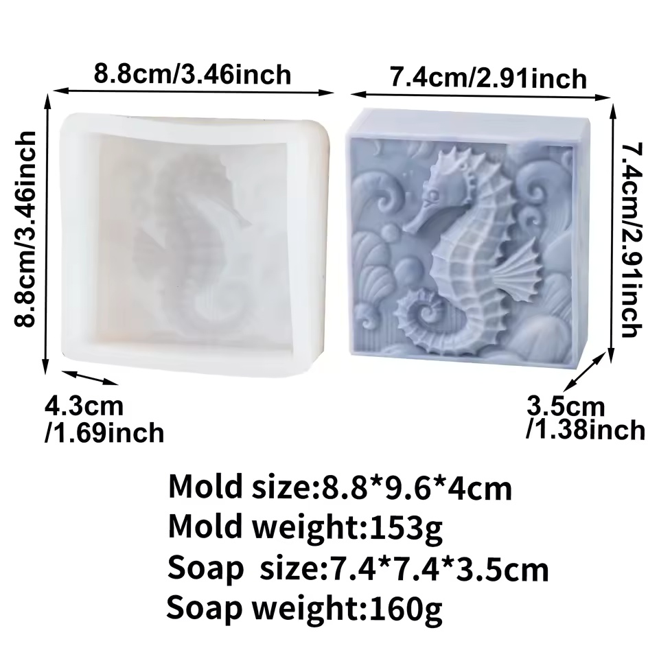 Stampo in Silicone 3D a Forma  - Soap Making Instructions recensione e prezzo